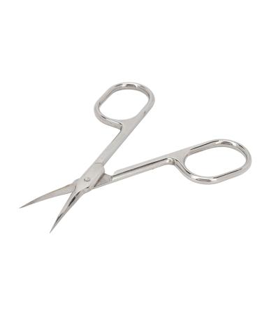 Cuticle Scissors Stainless Steel Cuticle Trimmer Scissors Dead Skin Remover Arc-Shaped Manicure Tool Nail Cuticle Scissors Manicure Scissors