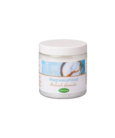 Granul s de bain de magn sium Sanatur - Convient tous les types de peau - Apportez du magn sium pr cieux sur la peau - 1000 g