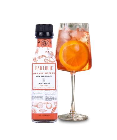 Bablouie Orange Bitters | Non-Alcoholic Craft Bitters (3.3Oz) | Distinct Citrus Notes | Old Fashioned, Manhattan, Negroni, Sidecar, Gin and Tonic based Cocktails