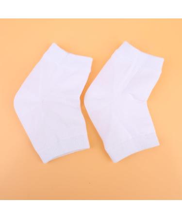 minkissy 4 Pairs Gel Heel Socks Softening Socks Moisturizing Socks Breathable Socks Feet Repair Socks Feet Cracked Socks Gel Socks Anti-Crack Socks Anti Cracked Feet Ripstop Socks Sleeve - Buy Online on GoSupps.com