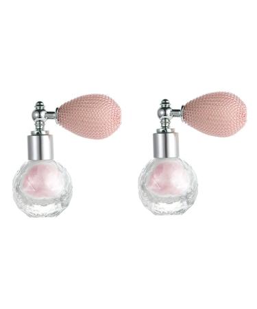 FOMIYES Glitter Eye Shadow 2pcs High Gloss Dusting Makeup Eyeshadow Highlighter Powder Spray for Body Flash Powder Diamond Miss 1 count (Pack of 1) Pinkx2pcs