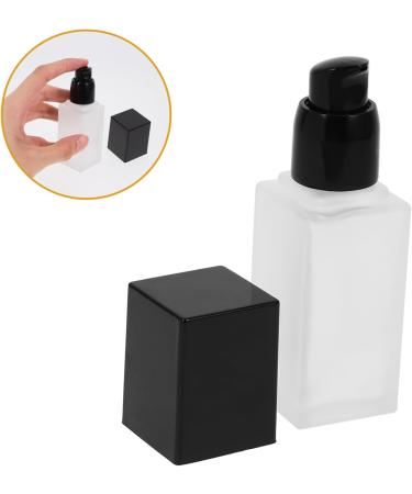 Beavorty Foundation Bottle Glass 3pcs Liquid Foundation Bottle Travel Lotion Mini Lotion Leakproof Travel Containers Glass Foundation Pump Bottle - Buy Online on GoSupps.com