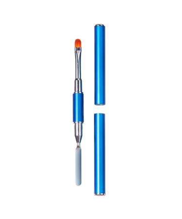 Nail art for women universal nail art pen made of stainless steel 2-in-1 nail brush for home nail art pen manicure tools