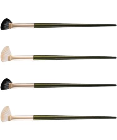 FOMIYES 16 Pcs Nose Shadow Brush Eyeshadow Contour Brush Angled Brush Eye Shadow Brush Wooden Handle 17.4x1cmx4pcs Assorted Colorx4pcs - Buy Online on GoSupps.com