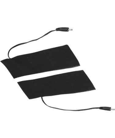 Risegun USB Heating Pillows - 1 Pair Black Carbon Fiber Heating Mats for Feet | 5V Electro Heating Film - Buy Online on GoSupps.com