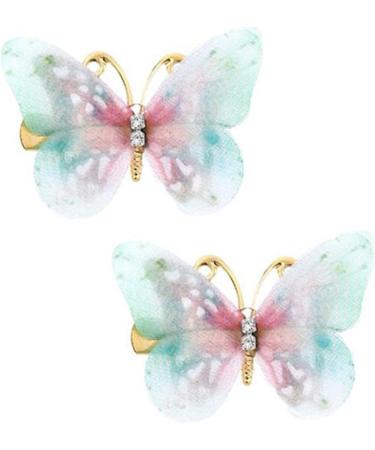 xbiez Rhinestones Hair Clip for Women Metal Hairpin Styling Moving Butterfly Thick Hair Thin Hair Gift Hair Accessories Blue purple - Buy Online on GoSupps.com