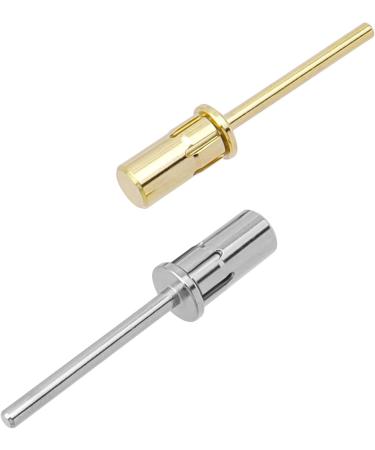 Bestgle Nail Cutter Bits 2 Pieces Nail Pin Bit Universal Fit Sanding Belts Mandrel Bit Tungsten Steel Sanding Bands Mandrel for Salon - Buy Online on GoSupps.com