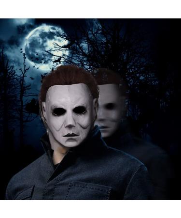Halloween Michael Myers Latex Mask - Scary Horror Movie Costume with Hair - Buy Online on GoSupps.com