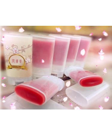 10 PCS 15g Clear Oval Lip Balm & Deodorant Containers - Travel Size Twist Up Hair Wax & Lipstick Tube Set - Buy Online on GoSupps.com