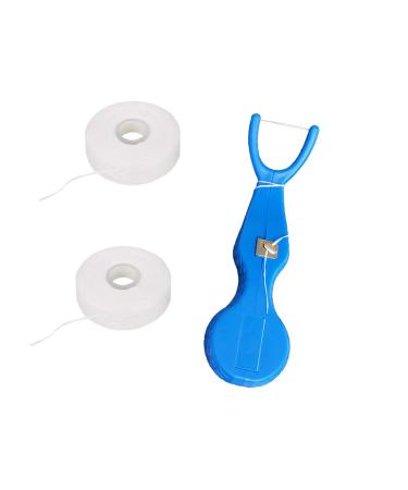 Healifty Dental Floss Stick with 2 Essential Dental Floss Dental Care Sets (Blue) - Buy Online on GoSupps.com