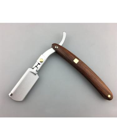 Beaupretty 2-in-1 Interchangeable Blade Razor - Folding Rapid Shaver for Men - Premium Wooden Design - Buy Online on GoSupps.com