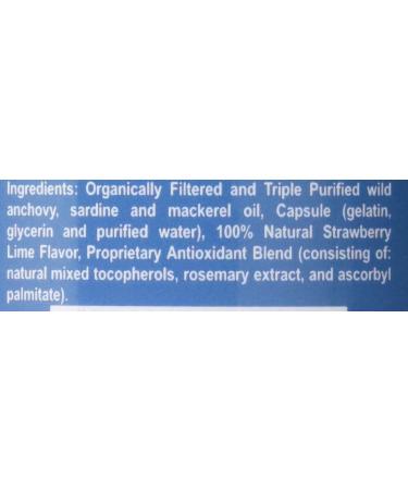 Innate Choice Omega Sufficiency Fish Oil Capsules - Strawberry Lime (240 Capsules) - Buy Online on GoSupps.com