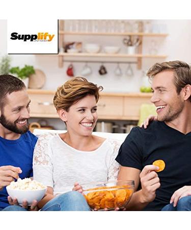 Supplify Vegan Protein Chips - Healthy Snack for Weight Loss & Muscle Building (12 x 50g Mix Box) - Buy Online on GoSupps.com