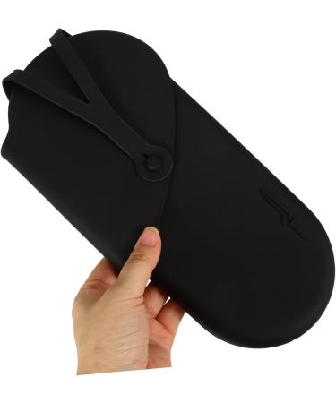 DRESSOOS Curling Iron Storage Bag Curling Iron Holder Hair Straightener Bag Curling Iron Carrier Hotel Storage Bag Hanging Storage Pouch Reusable Curling Iron Bag Curling Iron Case 29.50X13.50X2.00CM Black - Buy Online on GoSupps.com