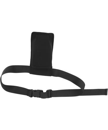 Adjustable Massage Bottle Holster | Waterproof Waist Bag for Spa & Salon | Customized Massage Oil Bag - Black - Buy Online on GoSupps.com