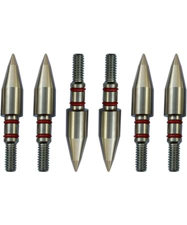 Stainless Steel Archery Field Points 125 Grains - 1 Dozen (12 PCS) T 5/16 for Arrow Target Field Tips and Broadheads - Buy Online on GoSupps.com
