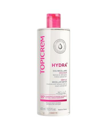 Topicrem - Eau Micellaire Douceur Hydra+ - Nettoie et d maquille Peaux et yeux sensibles Fabrication Fran aise - 400 ml