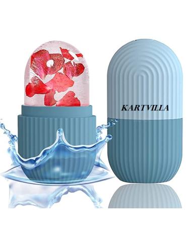 Ice Roller For Neck Face & Eyes Massage Reusable Facial Tool For Glowing & Tighten Skin (MULTI COLOR)