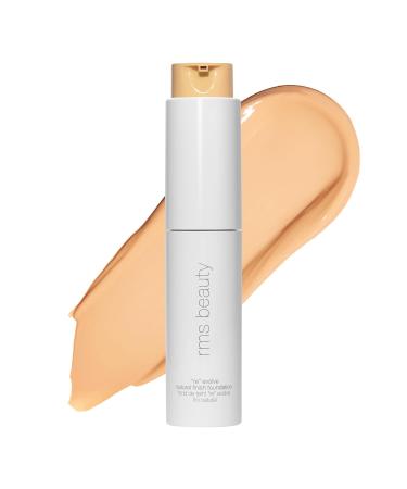 RMS Beauty ReEvolve Natural Finish Foundation - Liquid Foundation Face Makeup Makeup Foundation Skin Tint Refillable Foundation Pump Make Up 22 Full Size