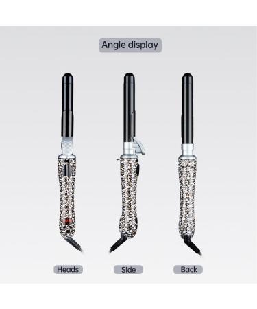 Dual-Purpose Electric Curling Stick - 1 Inch | Straight & Curly Hair Tool for Home Office & Travel - Available in Leopard Print & More - Buy Online on GoSupps.com