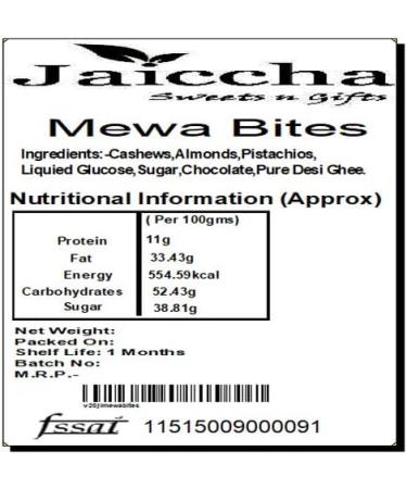 Jaiccha Ghasitaram Rakhi Gifts for Brothers Box 2 Tin Jars of Almonds and MEWA Bites with Pearl Rakhi Box 2 Tin Jars of Almonds & MEWA Bites with Rakhi - Buy Online on GoSupps.com