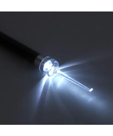 LED Ear Check Light & Otoscope - Clean Earwax & Examine Ear Canal - Black - Buy Online on GoSupps.com