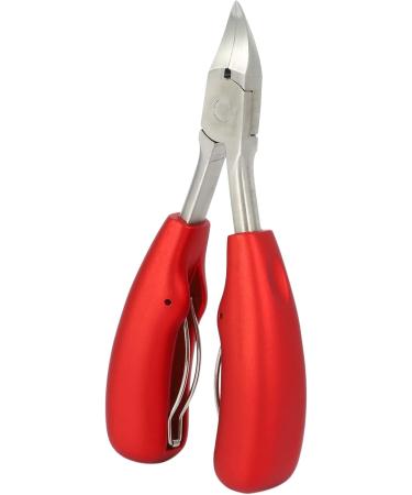 FYOBOT Double Spring Soft Rubber Handle Fingernail&Toenail Cuticle Nipper Trimming Cutter Scissor Plier Nail Clipper Cutter - Buy Online on GoSupps.com