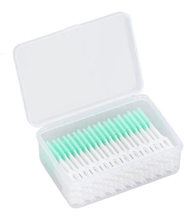 Floss Interdental Brush - 160 Disposable Soft Tooth Cleaning Tools for Adults & Children | Green Oral Care - Buy Online on GoSupps.com