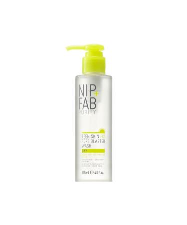 Nip + Fab Teen Skin Fix Pore Blaster Day Face Wash with Wasabi Extract and Vitamin E Cleansing Micellar Gel Facial Cleanser for Oil Control Refining Minimizing Pores 145ml - Buy Online on GoSupps.com