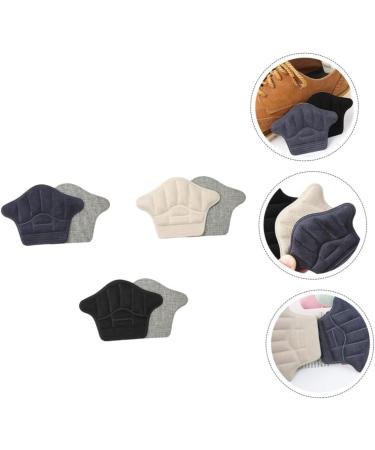 Buy FRCOLOR 3 Pairs Follow-Up Block Heels - Comfortable Cushioned Heel Pads for Men & Women - Wear-Resistant Foot Protector for Casual & Sports Shoes - Buy Online on GoSupps.com