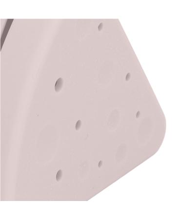 Triangle Powder Puff Storage Box | Portable Breathable Silicone Makeup Sponge Holder | Travel-Friendly | Chocolate Color - Buy Online on GoSupps.com