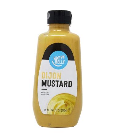 Amazon Brand - Happy Belly Dijon Mustard, Kosher, 12 Ounce