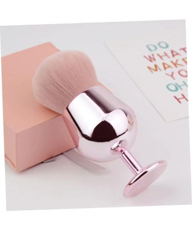 FRCOLOR 2pcs Blush Brush Set - Fluffy Makeup & Foundation Brushes for Women - Portable Powder Tool - Pink Fiber Wool - Ideal for Travel - Buy Online on GoSupps.com