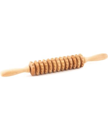 Mr. Woodware 2-in-1 Wood Massage Devices - Lymphatic Drainage Roller & Rope Set for Body Shaping & Muscle Toning | Maderoterapia - Buy Online on GoSupps.com