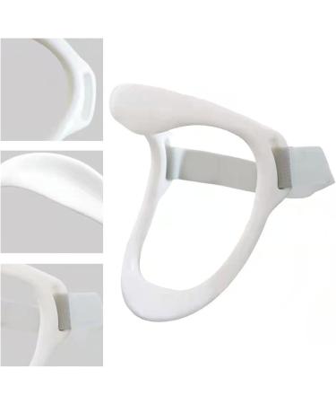 Lrwey Neck Corrector - Ergonomic Neck Stretcher & Brace for Spine Alignment | Traction Device (One Size White) - Buy Online on GoSupps.com