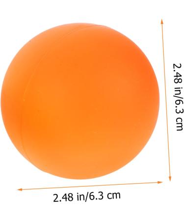 FRCOLOR 6 STK Mobility Ball Set | Myofascial Release & Foot Massage Balls | Lacrosse & Yoga Massage Balls - Red Medium (3 PCS) - Buy Online on GoSupps.com