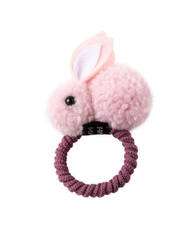 Aysekone 5 Pack Stuffed Rabbit Hair Scrunchies for Girls - Cute Bunny Ponytail Holders - Buy Online on GoSupps.com