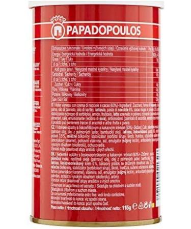  Papadopoulos Papadopoulos Caprice Hazelnut Cream Rolled Wafers 115g (Pack of 2) - Buy Online on GoSupps.com