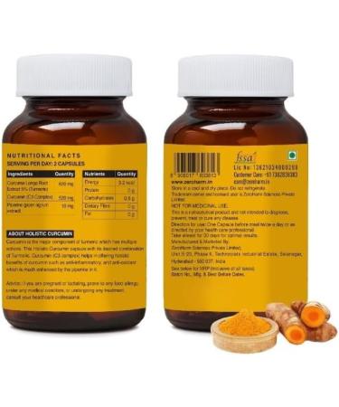 Curcumin Capsules 1350mg | Helps Reduce Inflammation and Pain | Antioxidant & Anti-inflammatory (90 Capsules) - Buy Online on GoSupps.com