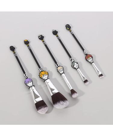 Buy Cute Anime Haikyuu Makeup Brush Set - 5-Piece Cosmetic Kit for Fans | Foundation Rouge Eyeshadow & Powder Brushes - Buy Online on GoSupps.com