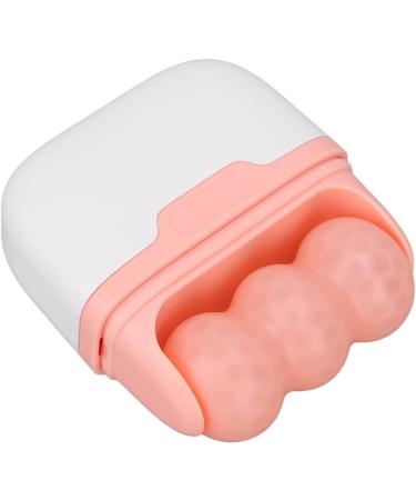 2 in 1 Pink Facial Roller - Cold Massage Roller for Eye Puffiness Relief Anti-Aging Skincare & Pore Reduction - Buy Online on GoSupps.com