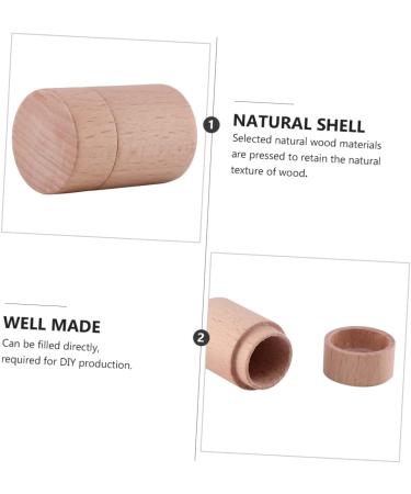 Beatifufu 1pc Lipstick Tube Makeup Lip Gloss Refillable Lip Balm Tube Jars Tubes Holder Crafting Tube Makeup Container Cosmetic Lip Natural Lip Stain Portable Lids Plastic Light the Light - Buy Online on GoSupps.com