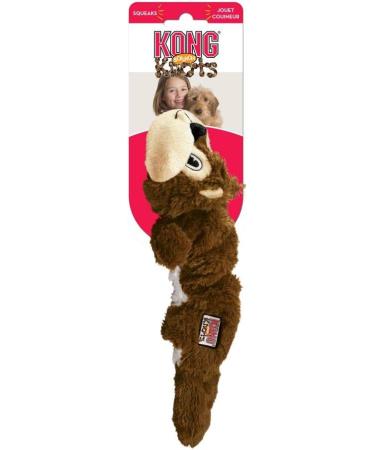 KONG Scrunch Knots Squirrel Toy for Medium/Large Dogs - Minimal Stuffing, Internal Knotted Ropes - Buy Online on GoSupps.com