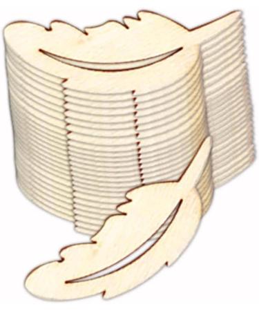 VILLCASE Wall Macrame 50 Pcs Carved Decor DIY Wooden Decor Manual Bamboo Accessories Wall Decor - Buy Online on GoSupps.com