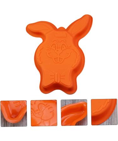 PRETYZOOM 1pc Rabbit Cake Mold Cartoon Baking Bunny Cake Mold Baking Tool Cookie Silicone Cake Chocolate Egg Mold Shortbread Easter Egg Cake Mold 3D Silica Gel Big Rabbit Single - Buy Online on GoSupps.com