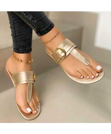 Buy Women s Summer Flat Beach Sandals - Comfortable Clip Toe Flops for Outdoor & Vacation (Sizes 38-40 EU) - Buy Online on GoSupps.com
