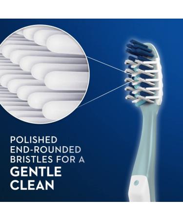 Oral-B CrossAction All in One Soft Toothbrushes - 2 Count Pack - Buy Online on GoSupps.com