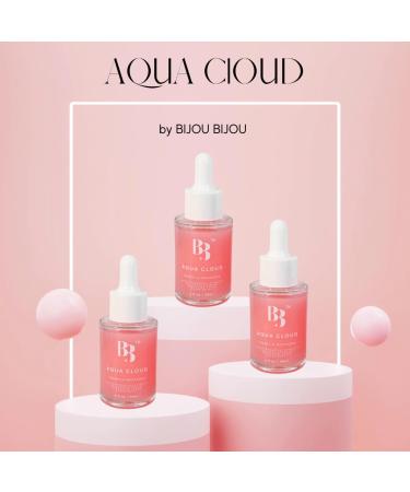 Shop BIJOU BIJOU Cloud Serum - Hydrating Kbeauty Pink Serum with Hyaluronic Acid & Tremella Mushroom - Vegan & Moisturizing Collagen Gel - Buy Online on GoSupps.com