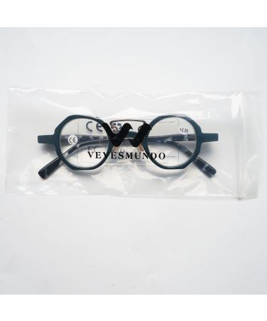 Buy Vevesmundo Round Retro Reading Glasses - Unisex Leopard Pattern +1.0 to +4.0 | Stylish Visual Aid - Buy Online on GoSupps.com