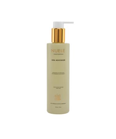 Nuele Clean Essentials Shea Moisturizer | Enhanced Moisturization For Increased Manageability | For Curly & Tight Textured Hair Types | 100% Naturally Derived Ingredients | 5 Fl Oz